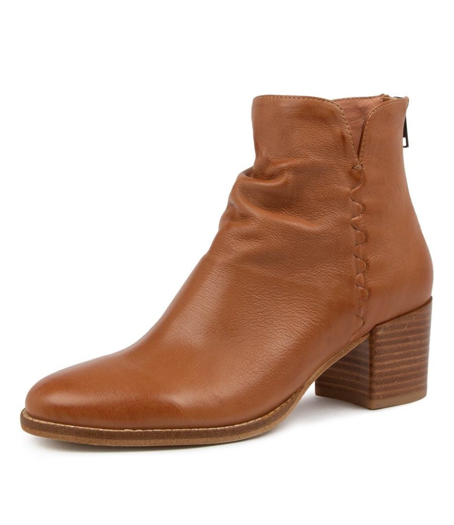 Shoes DJANGO & JULIETTE | Millie Dk Tan Leather