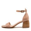 Shoes MOLLINI | Beleev Dark Nude Leather Heels