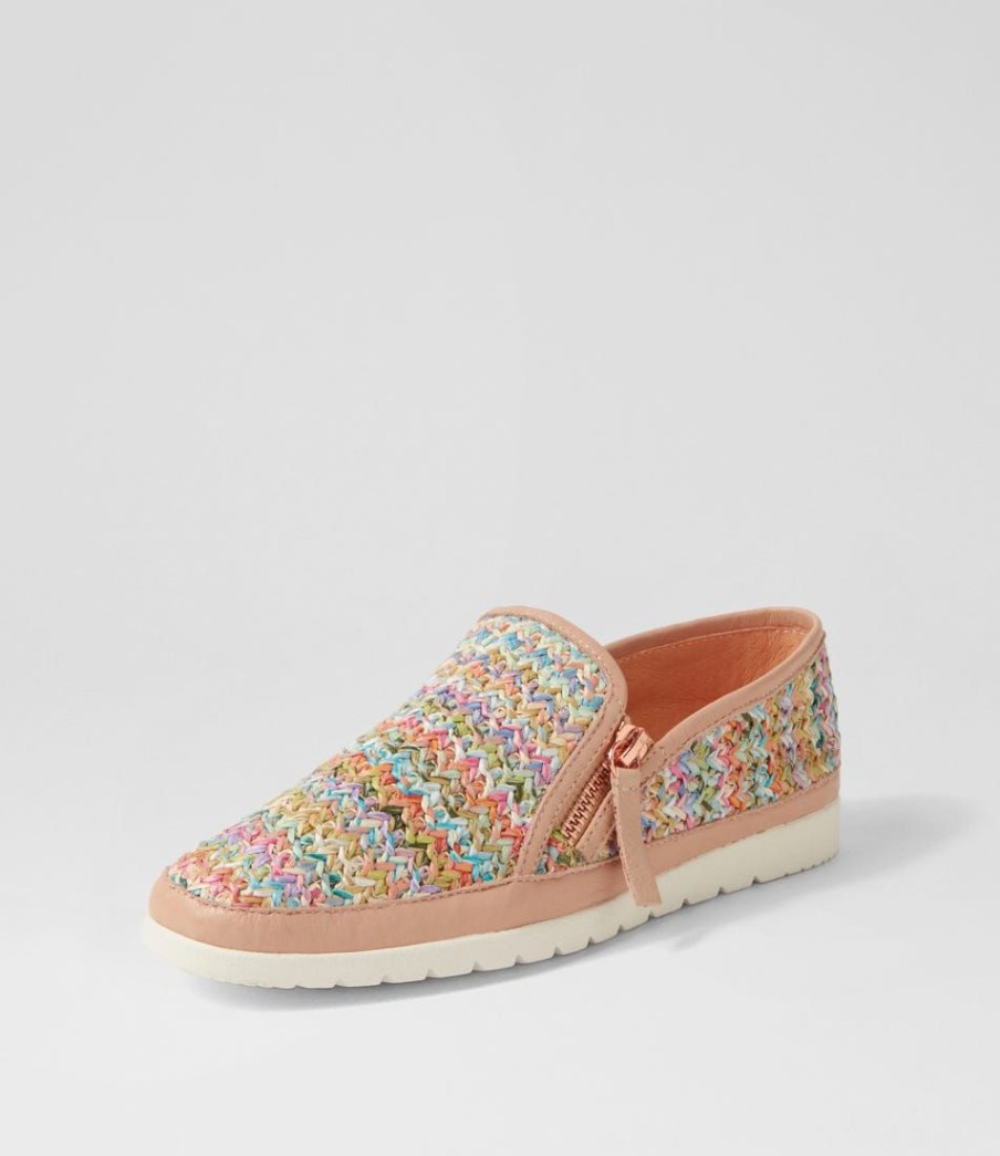 Shoes DIANA FERRARI | Ashess Pastel Multi Flat Shoes