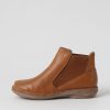 Shoes DJANGO & JULIETTE | Rosiel Dark Tan Leather Chelsea Boots