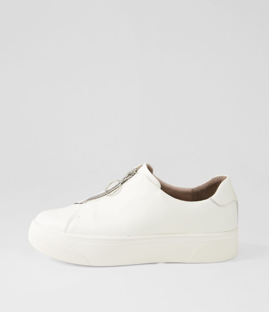 Shoes DIANA FERRARI | Dakira White Leather Sneakers