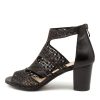 Shoes DIANA FERRARI | Callme Blk-Blk Heel Lthr