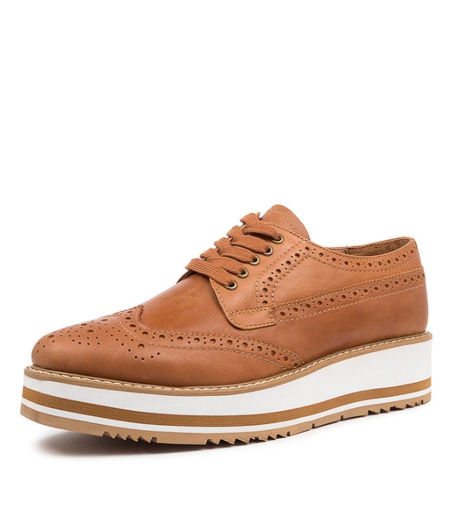 Shoes TOP END | Sansi Tan Leather