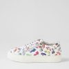 Shoes DJANGO & JULIETTE | Froggy White Leather Sneakers