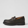 Shoes ROLLIE | Loafer Rise All Black Leather Loafers