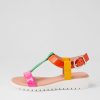 Shoes DJANGO & JULIETTE | Marj Bright Patent Multi Sandals