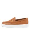 Shoes MOLLINI | Oloafa Dark Tan Leather Loafers Ws