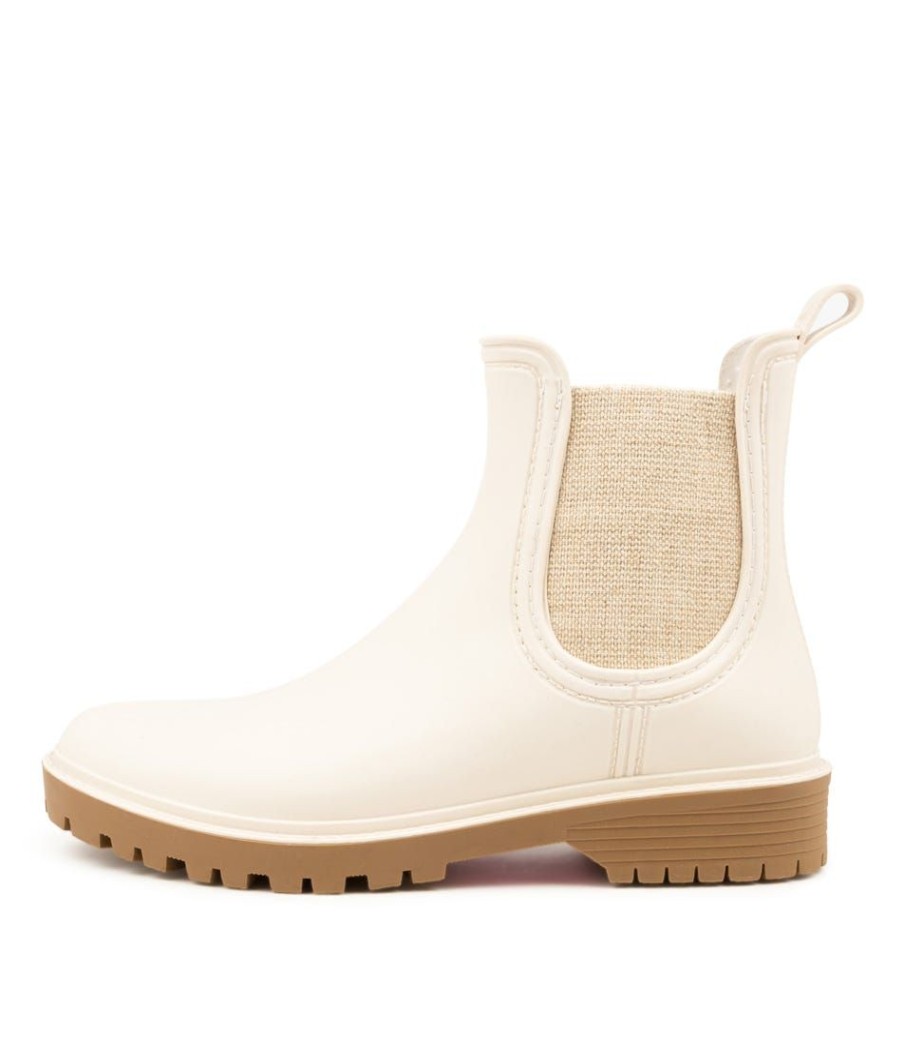 Shoes DIANA FERRARI | Laurina Cream Gumboot