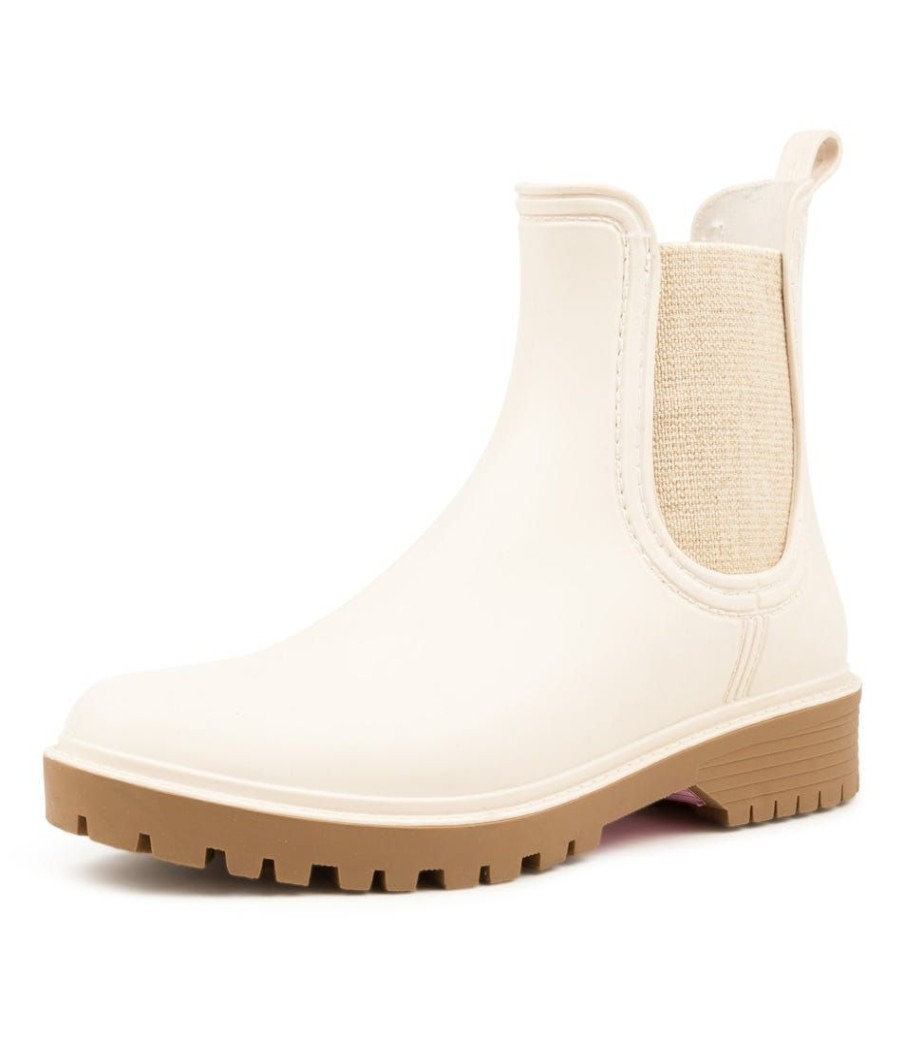 Shoes DIANA FERRARI | Laurina Cream Gumboot