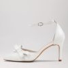 Shoes TOP END | Benzal White Leather Heels