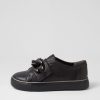 Shoes ZIERA | Peeko Xf Black Leather Sneakers