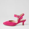 Shoes ZIERA | Orella Xw Fuchsia Suede Heels