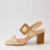 Shoes DJANGO & JULIETTE | Peace Camel Natural Leather Buckle Sandals