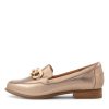 Shoes ZIERA | Tamya Xf Champagne Leather Loafers