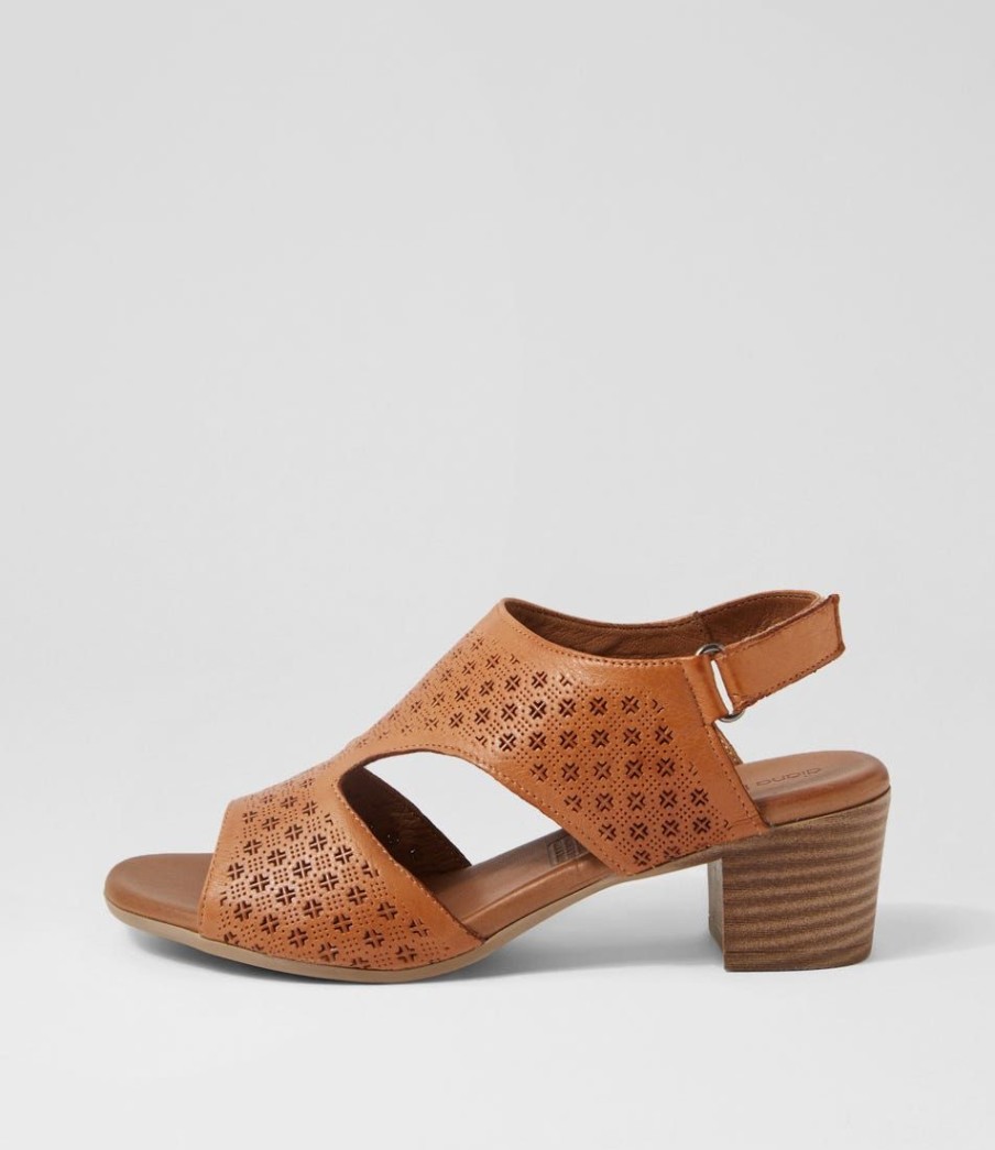 Shoes DIANA FERRARI | Eljo Tan Leather Sandals