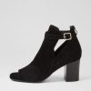 Shoes TOP END | Cerina Black Suede Sandals