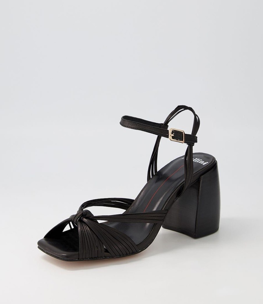 Shoes MOLLINI | Tecepts Black Leather Sandals