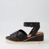 Shoes MOLLINI | Naeva Black Natural Leather Espadrilles