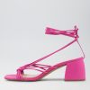 Shoes MOLLINI | Bahlia Fuchsia Leather Sandals