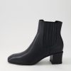 Shoes TOP END | Elsea Black Leather Chelsea Boots