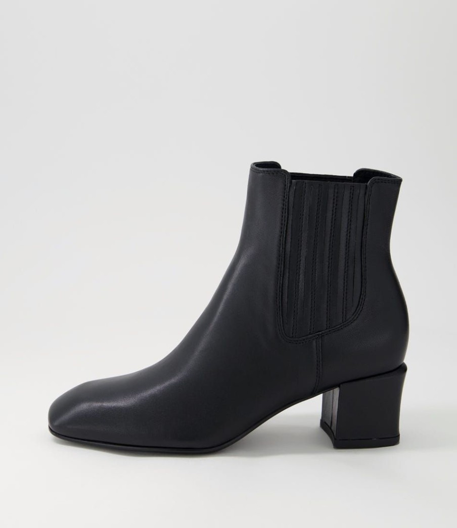 Shoes TOP END | Elsea Black Leather Chelsea Boots