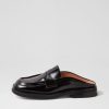 Shoes MOLLINI | Prior Black Box Leather Flat Shoes