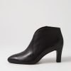 Shoes DJANGO & JULIETTE | Templess Black Leather Ankle Boots