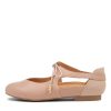 Shoes ZIERA | Campo Xf Blush Leather Patent Flat Shoes