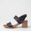 Shoes DIANA FERRARI | Wyme Navy Leather Sandals