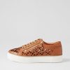 Shoes DJANGO & JULIETTE | Flynng Tan White Leather Sneakers