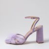 Shoes MOLLINI | Queenbee Lilac Fabric Sandals