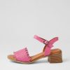 Shoes DIANA FERRARI | Shy Fuchsia Leather Sandals