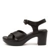 Shoes DIANA FERRARI | Baha Df Black Black Heel Leather