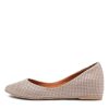 Shoes DIANA FERRARI | Urilsa Light Grey Leather Ballet Flats