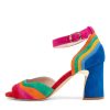 Shoes DJANGO & JULIETTE | Kage New Bright Multi Suede Sandals