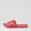 Shoes DIANA FERRARI | Nokker Fuchsia Leather Slides