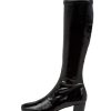 Shoes DJANGO & JULIETTE | Hayleys Black Patent Pu Knee High Boots