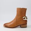 Shoes DJANGO & JULIETTE | Firat New Tan Leather Ankle Boots