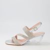 Shoes DIANA FERRARI | Fanzy Silver Jewels Leather Sandals