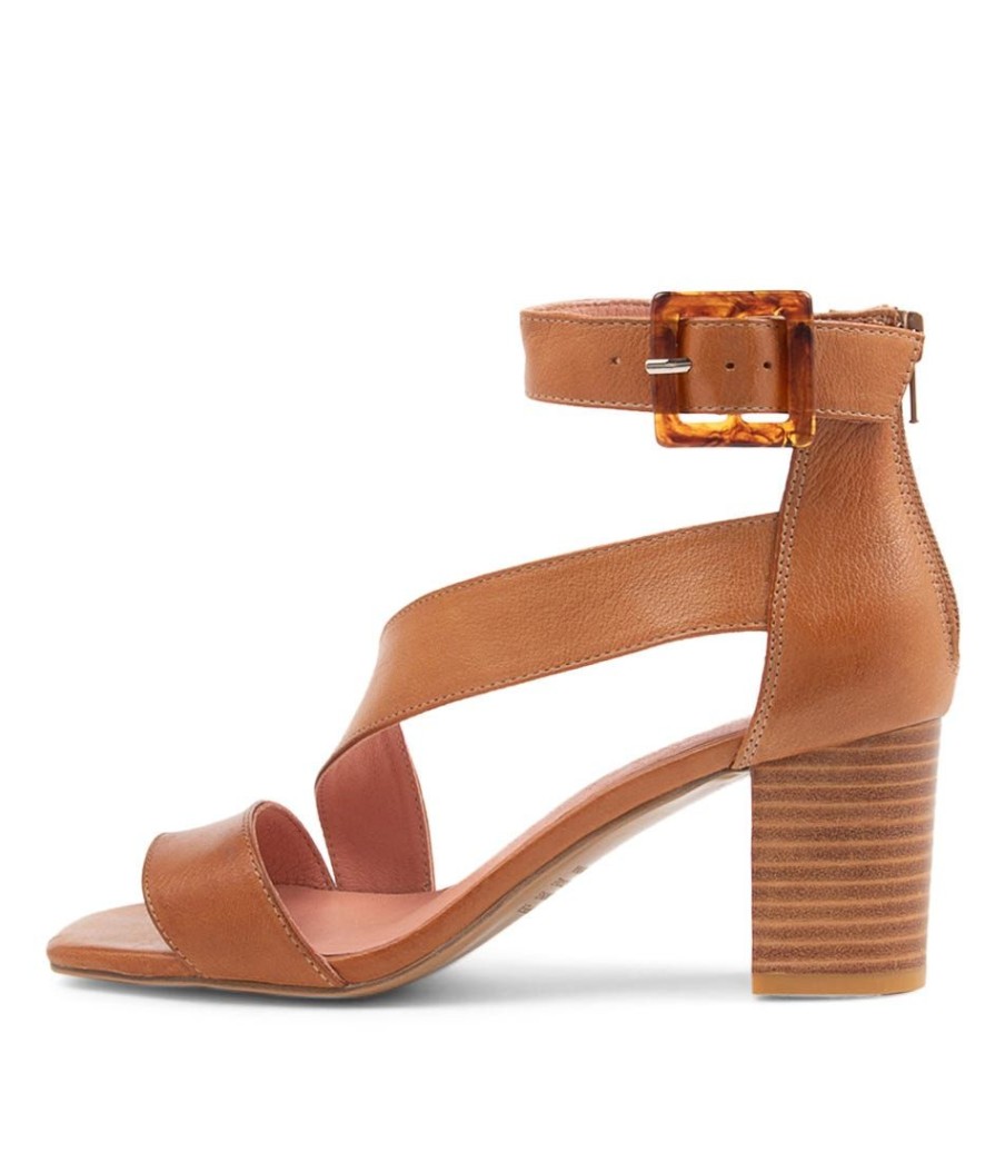 Shoes DJANGO & JULIETTE | Pera Tan Leather Sandals