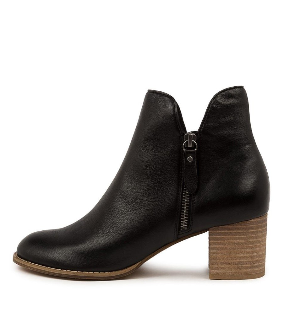 Shoes DJANGO & JULIETTE | Shiannely Black-Nat- Heel