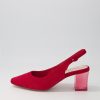 Shoes DJANGO & JULIETTE | Hinnis Red Suede Heels