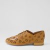 Shoes MOLLINI | Qarlos Dark Tan Leather Flat Shoes