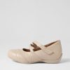 Shoes ZIERA | Xray W Almond Leather Mary Janes