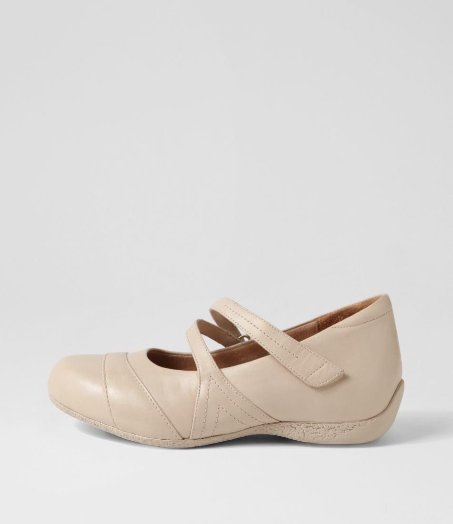 Shoes ZIERA | Xray W Almond Leather Mary Janes