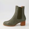 Shoes DIANA FERRARI | Blues Forest Natural Heel Leather Ankle Boots