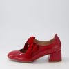 Shoes DJANGO & JULIETTE | Chiara Dark Red Patent Leather Heels