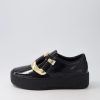 Shoes DJANGO & JULIETTE | Warsa Black Patent Leather Sneakers