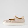 Shoes ZIERA | Pannah Xf Dusty Pink Rose Gold Leather Mary Janes