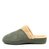 Shoes ZIERA | Comfy W Sage Slippers